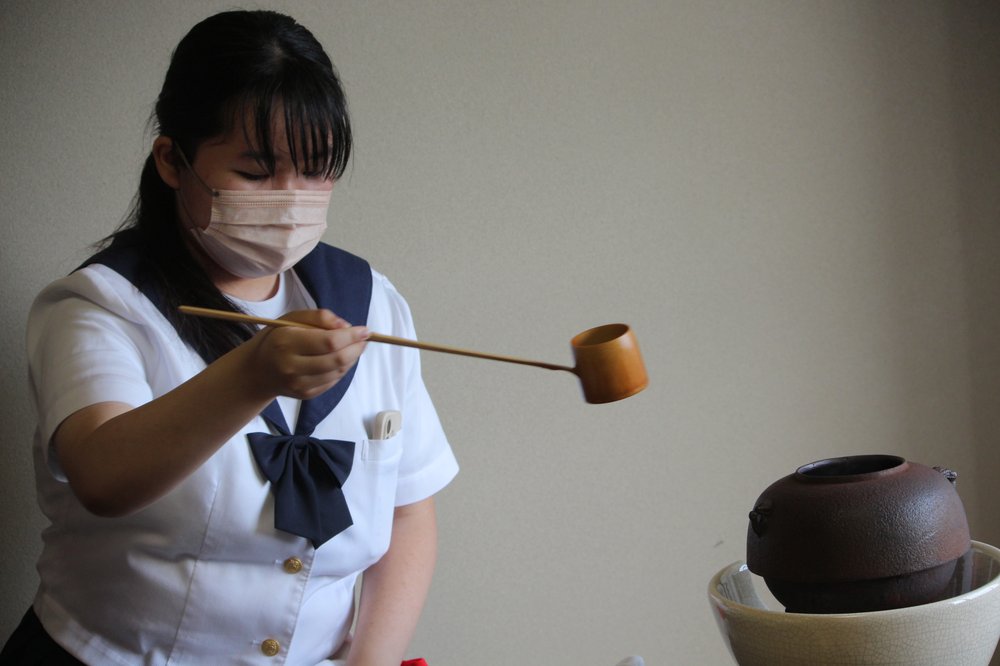 茶道部の活動写真
