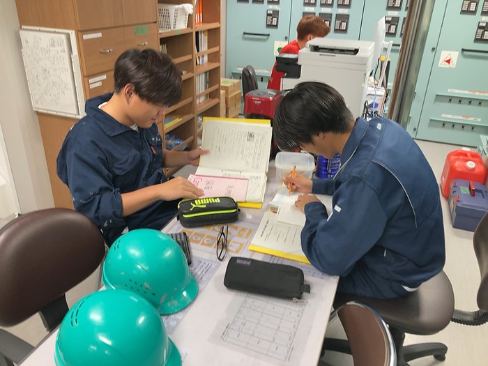 乗船実習(船内での学習)