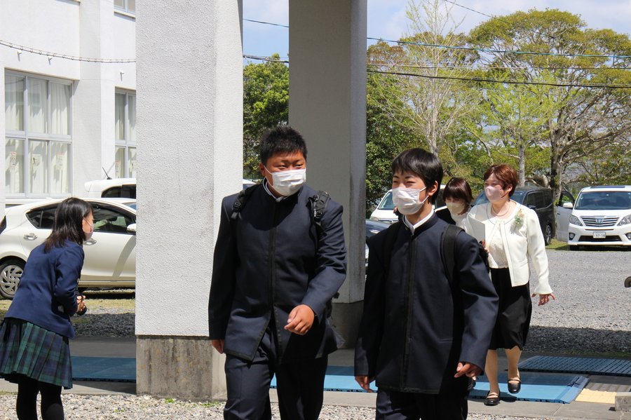 入学式の様子