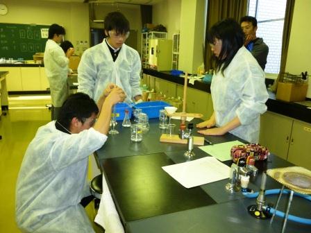 三重県高等学校科学オリンピック大会の様子