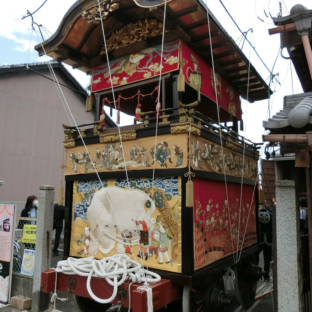上野天神祭のダンジリ行事