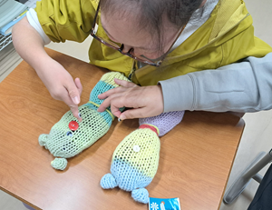 中学部職業の様子