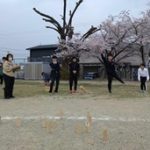 モルックをする様子