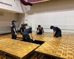 学習発表会　舞台設置