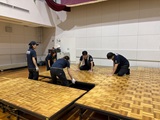 学習発表会　舞台設置