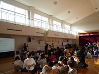 3学期始業式の写真です