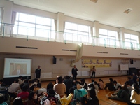3学期始業式の写真です